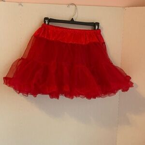 Red tutu